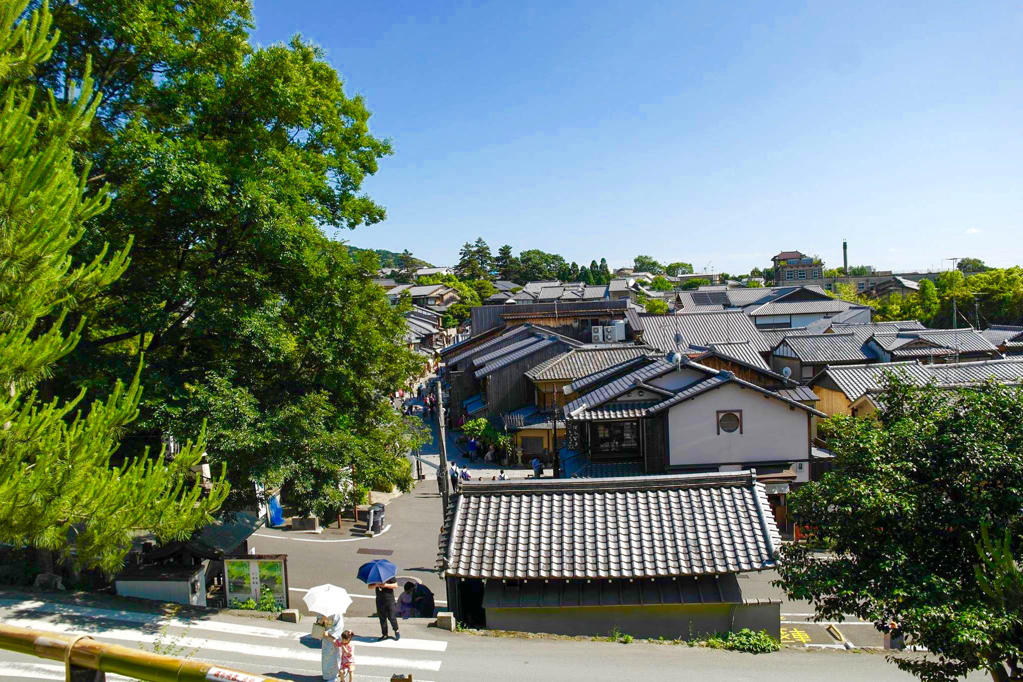 Historic District in Kyoto, Japan